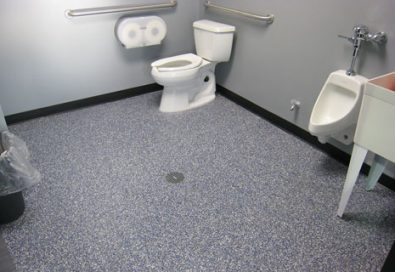 commercial bathroom flooring